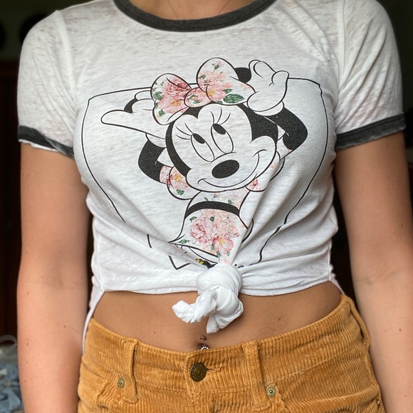 Minnie Mouse Ringer T-shirt - Picture 2 of 3